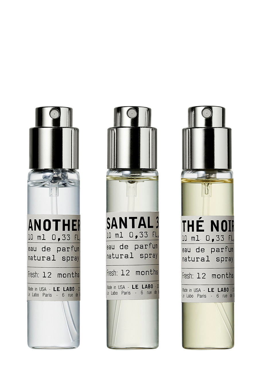 LE Labo Travel Tube Eau De Parfum Set 3 x 10ml