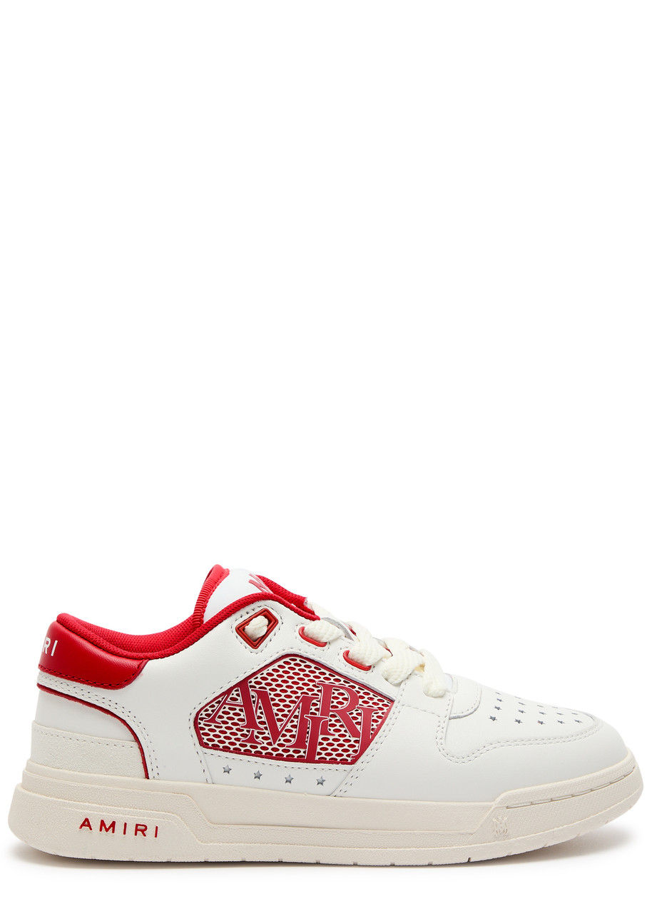 Amiri Kids Classic Logo Leather Sneakers - White - 29 (IT29/ UK10.5 Kids)