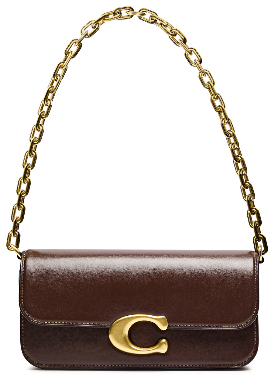Coach Idol 26 Leather Shoulder bag - Brown - One Size