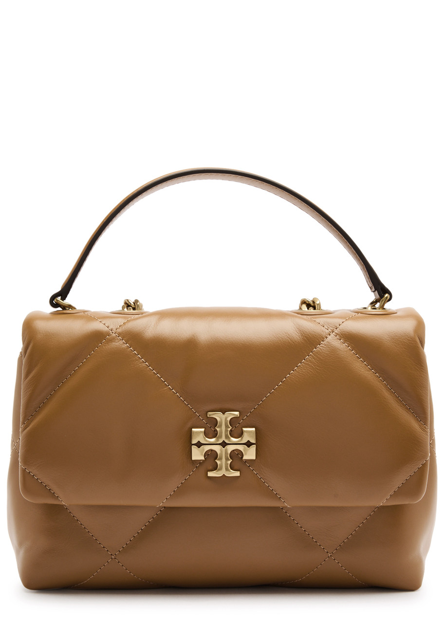 Tory Burch Kira Small Quilted Leather Shoulder bag - Tan - One Size