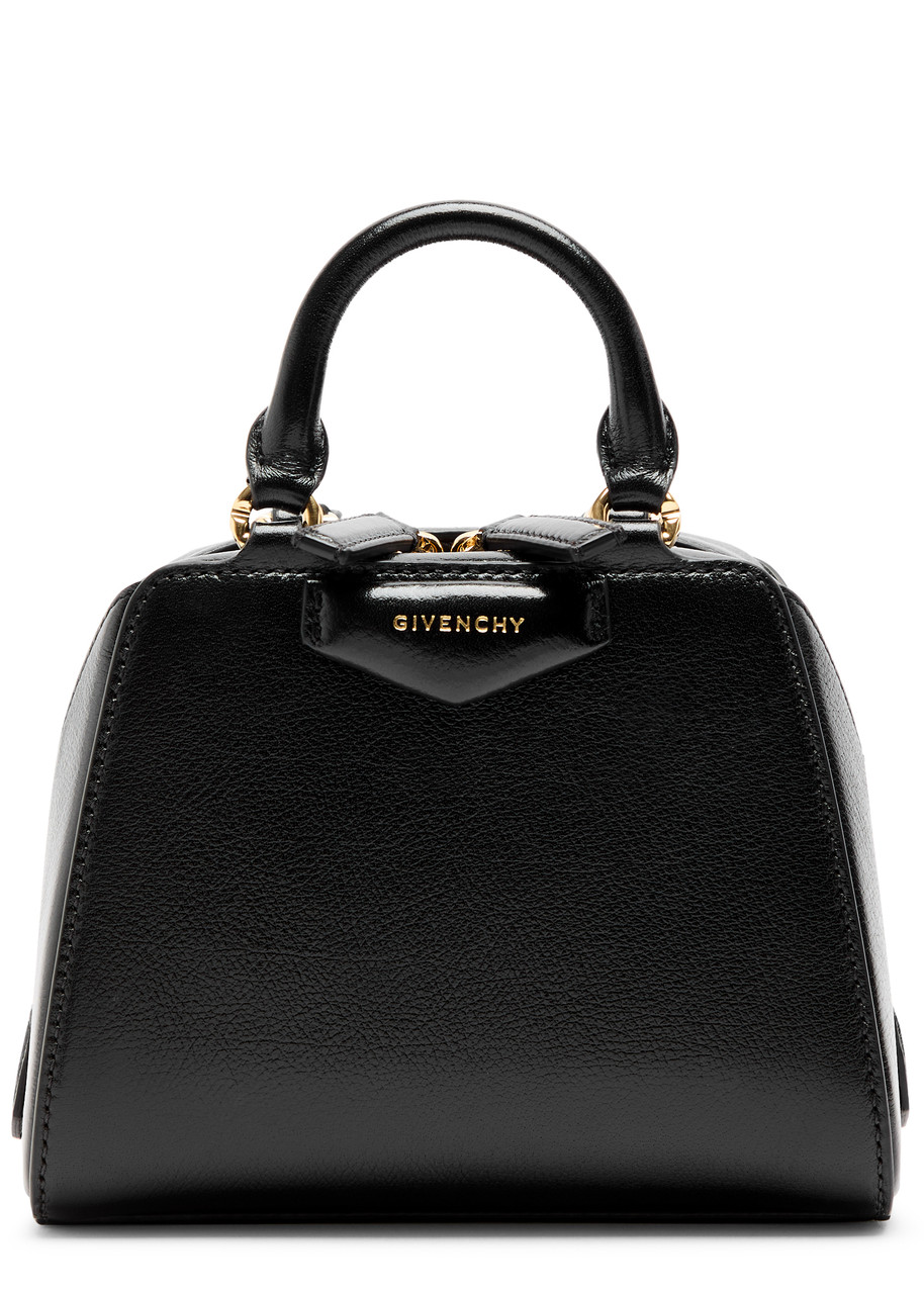 Givenchy Antigona Cube Nano Black Bag In Black