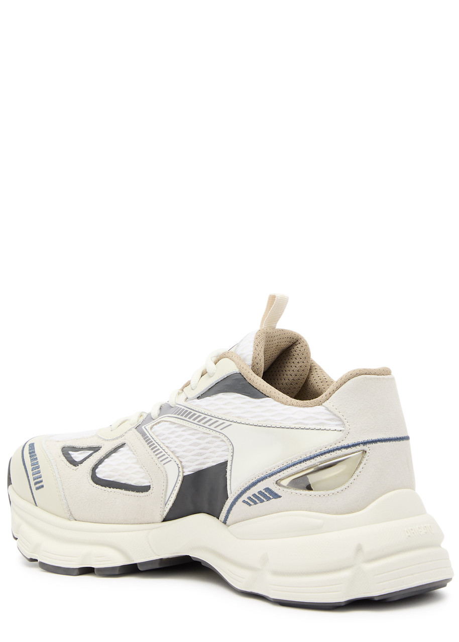 Axel Arigato Marathon Runner Panelled Sneakers In White