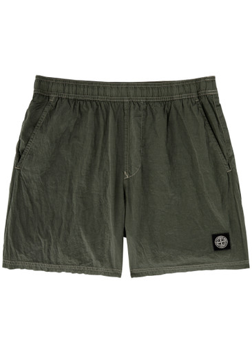 STONE ISLAND Crinked shell swim shorts | Harvey Nichols