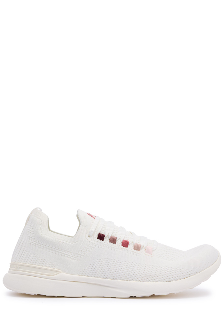 Apl Athletic Propulsion Labs Athletic Propulsion Labs Techloom Breeze Knitted Sneakers In Ivory