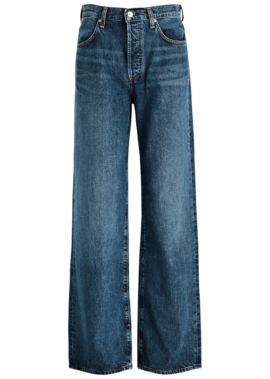 Citizens OF Humanity Annia Wide-leg Jeans - Indigo - 25 (W25 / UK6 /xs)