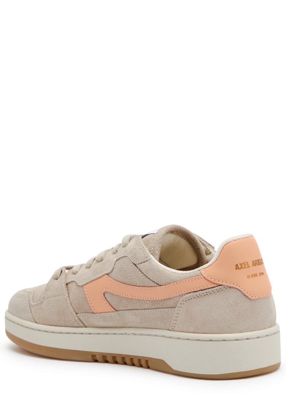 Axel Arigato Dice-a Panelled Suede Sneakers In Beige