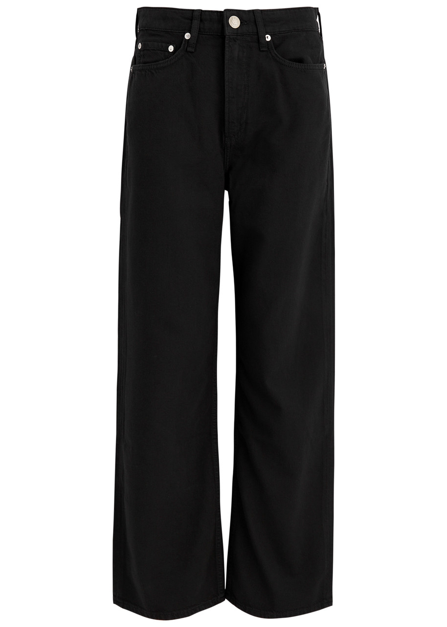 Rag & Bone Black Sofie Jeans In Black