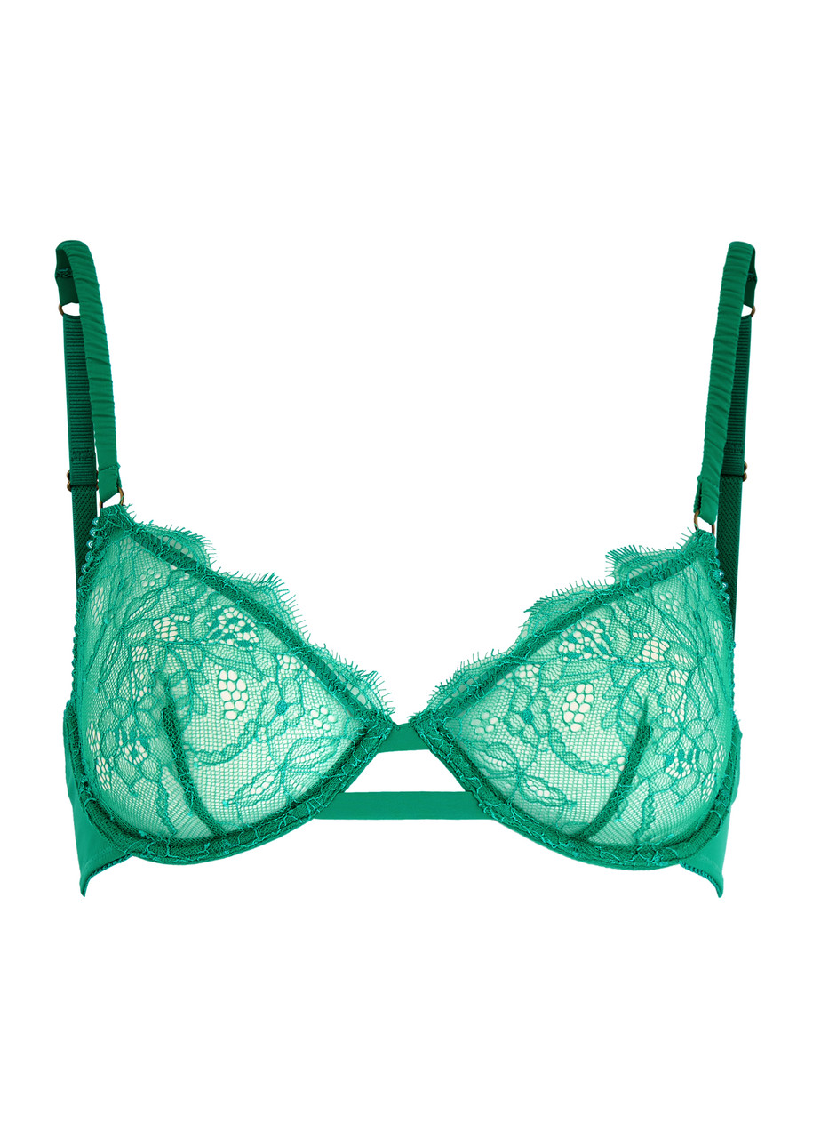 Love Stories Romeo Lace Underwired bra - Green - 36C