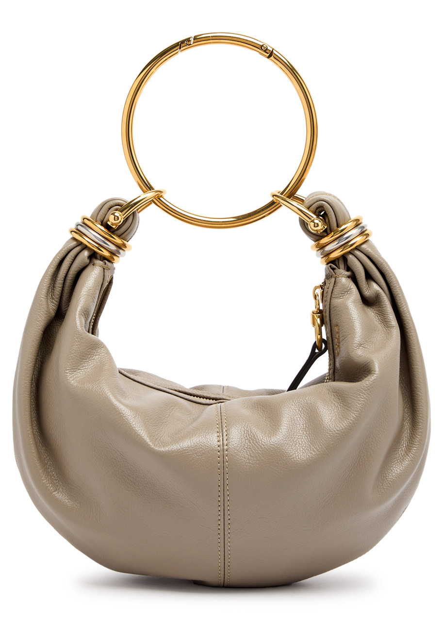 Chloe Bracelet Leather top Handle bag - Dark Grey - One Size