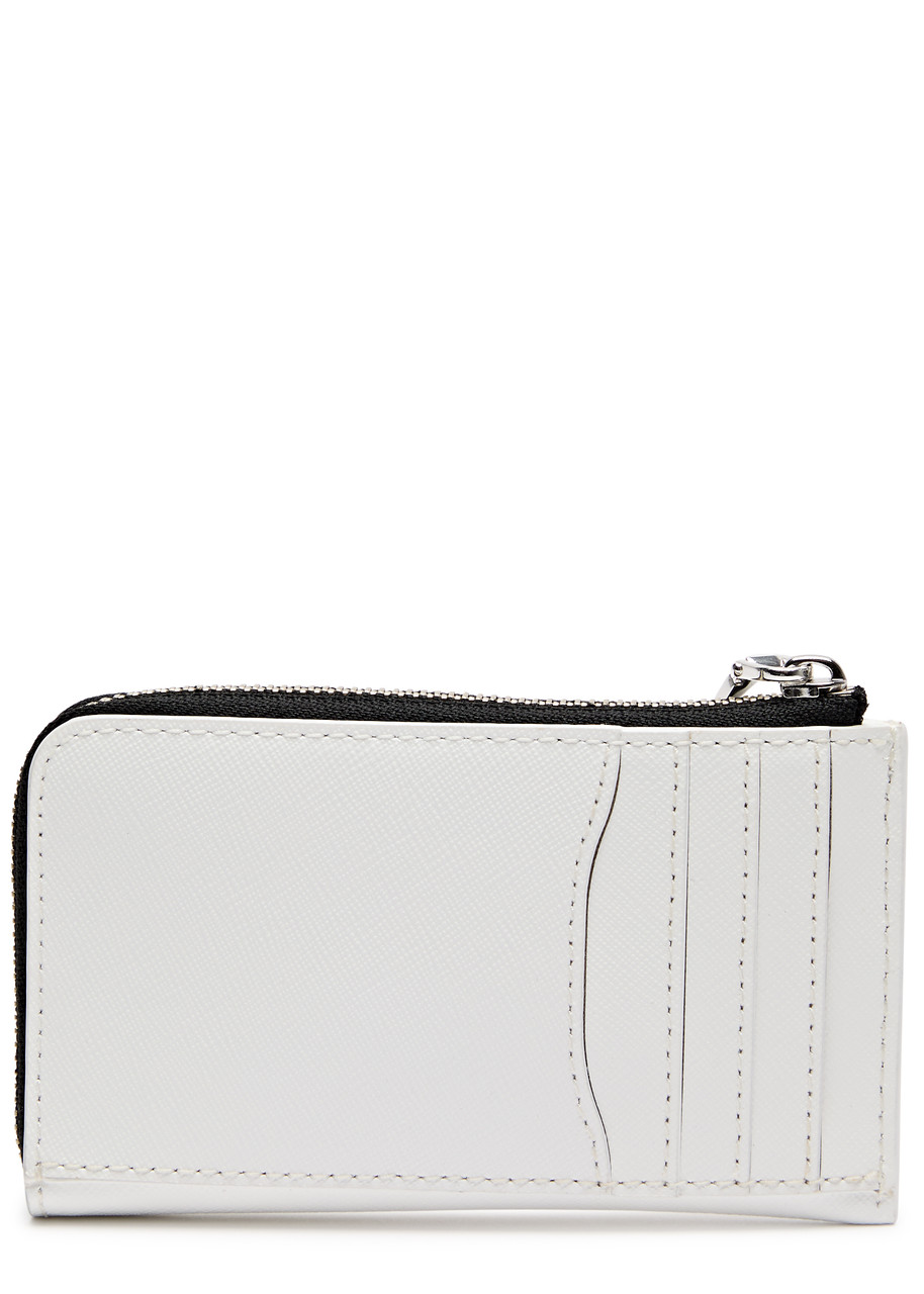 Marc Jacobs The Snapshot Dtm Leather Wallet In White