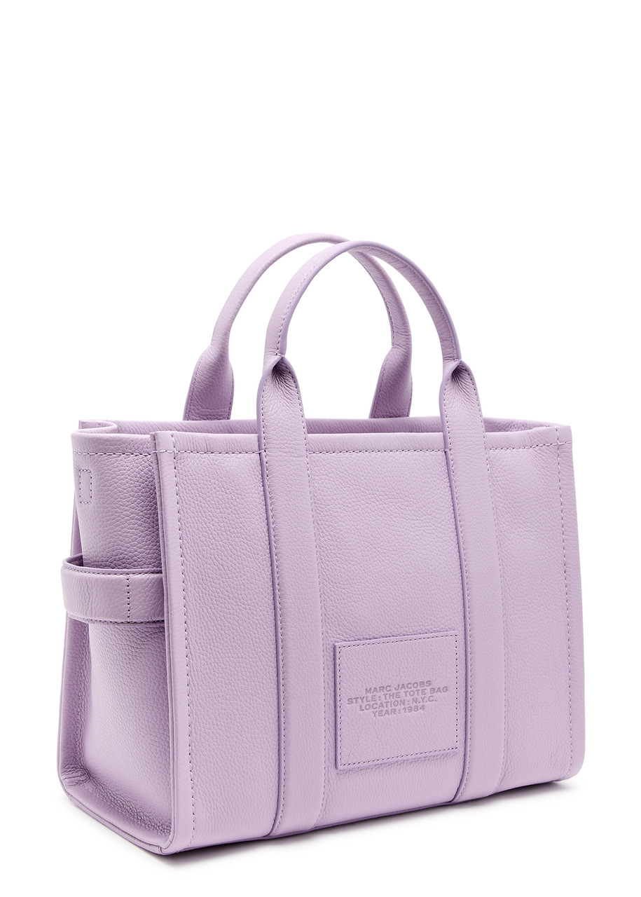 Marc Jacobs The Tote Medium Leather Tote In White
