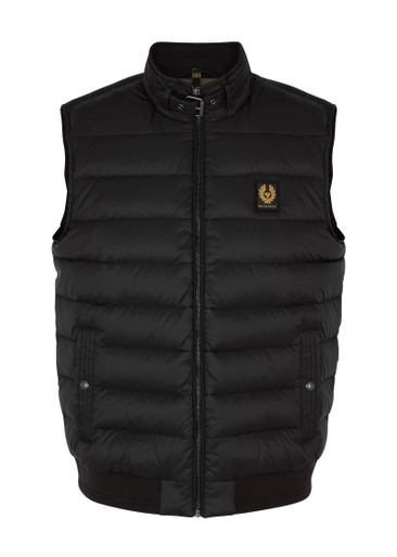 Clothing Belstaff Gilet Mens Uk Belstaff Icon Navy Blue Gilet Mens