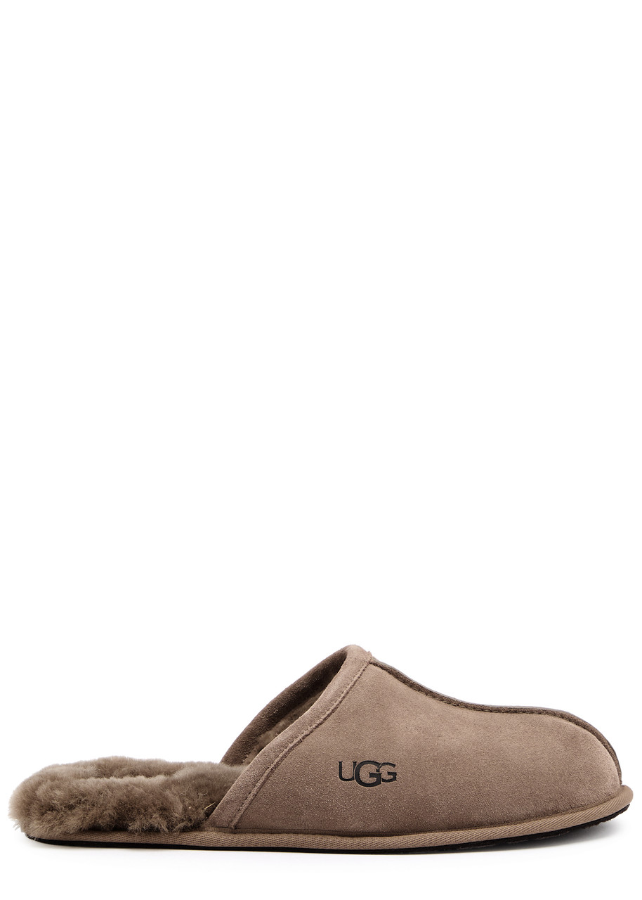 Ugg Scuff Suede Slippers - Taupe - 6 (IT40 / UK6)