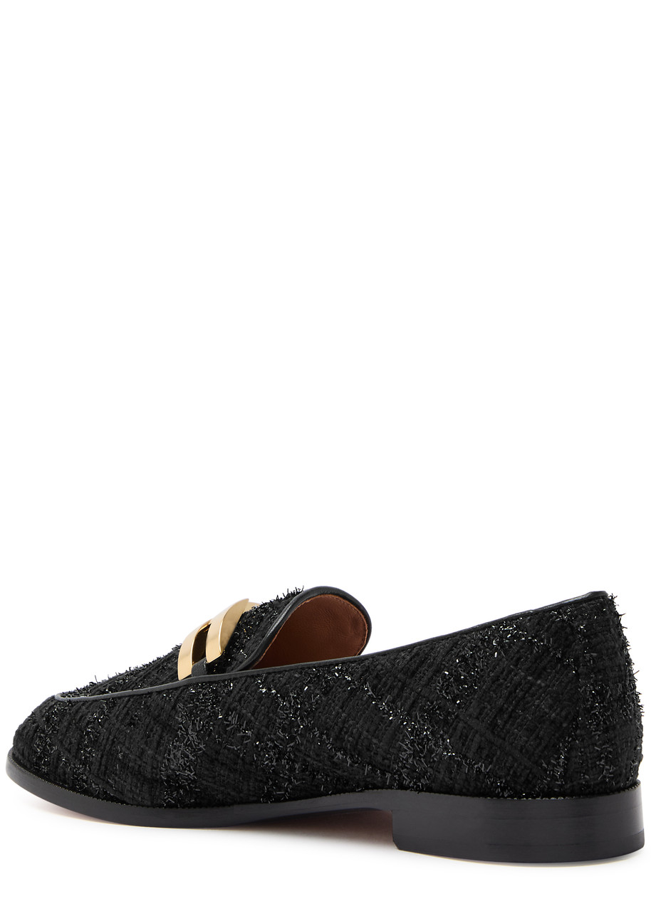 Aquazzura Brandi Loafers In Nappa Leather In Black