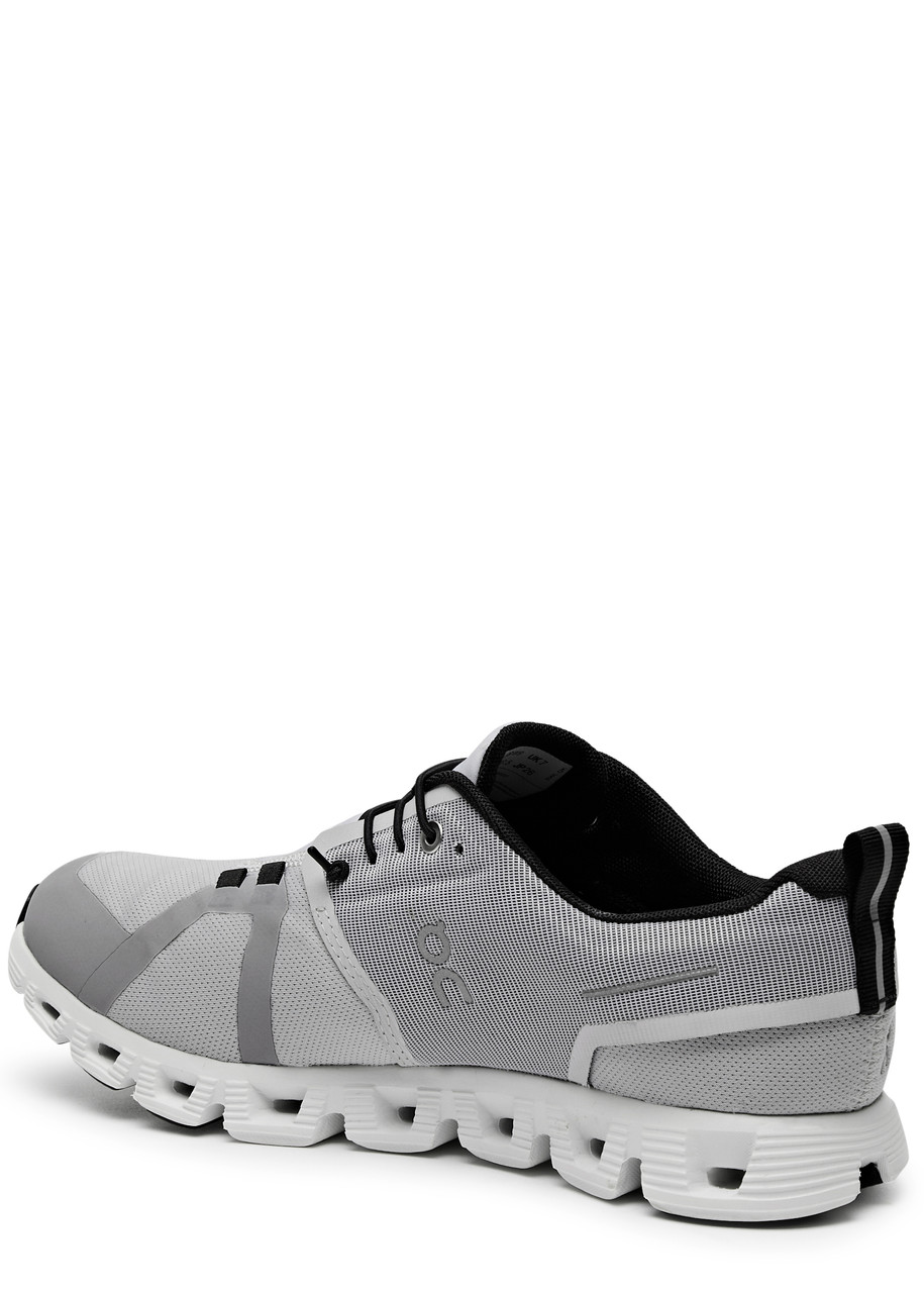 On Cloud 5 Panelled Mesh Sneakers In Grey