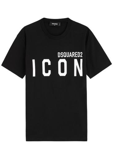 DSQUARED2 Icon logo-print cotton T-shirt | Harvey Nichols