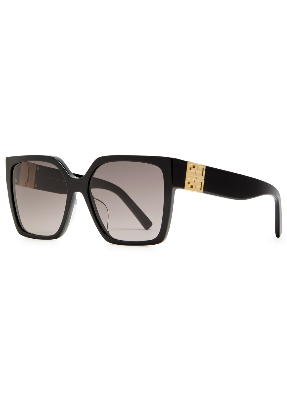 Givenchy Oversized Square-frame Sunglasses - Black - One Size
