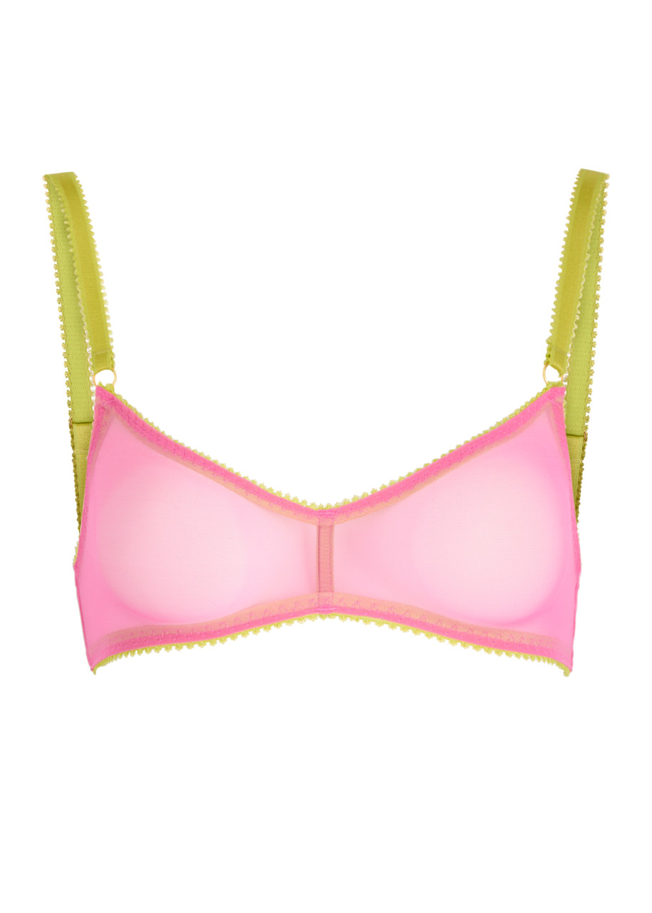 Dora Larsen Hattie Sheer Tulle bra - Light Pink - 6 (UK6 / XS) - 6 (UK6 /xS)