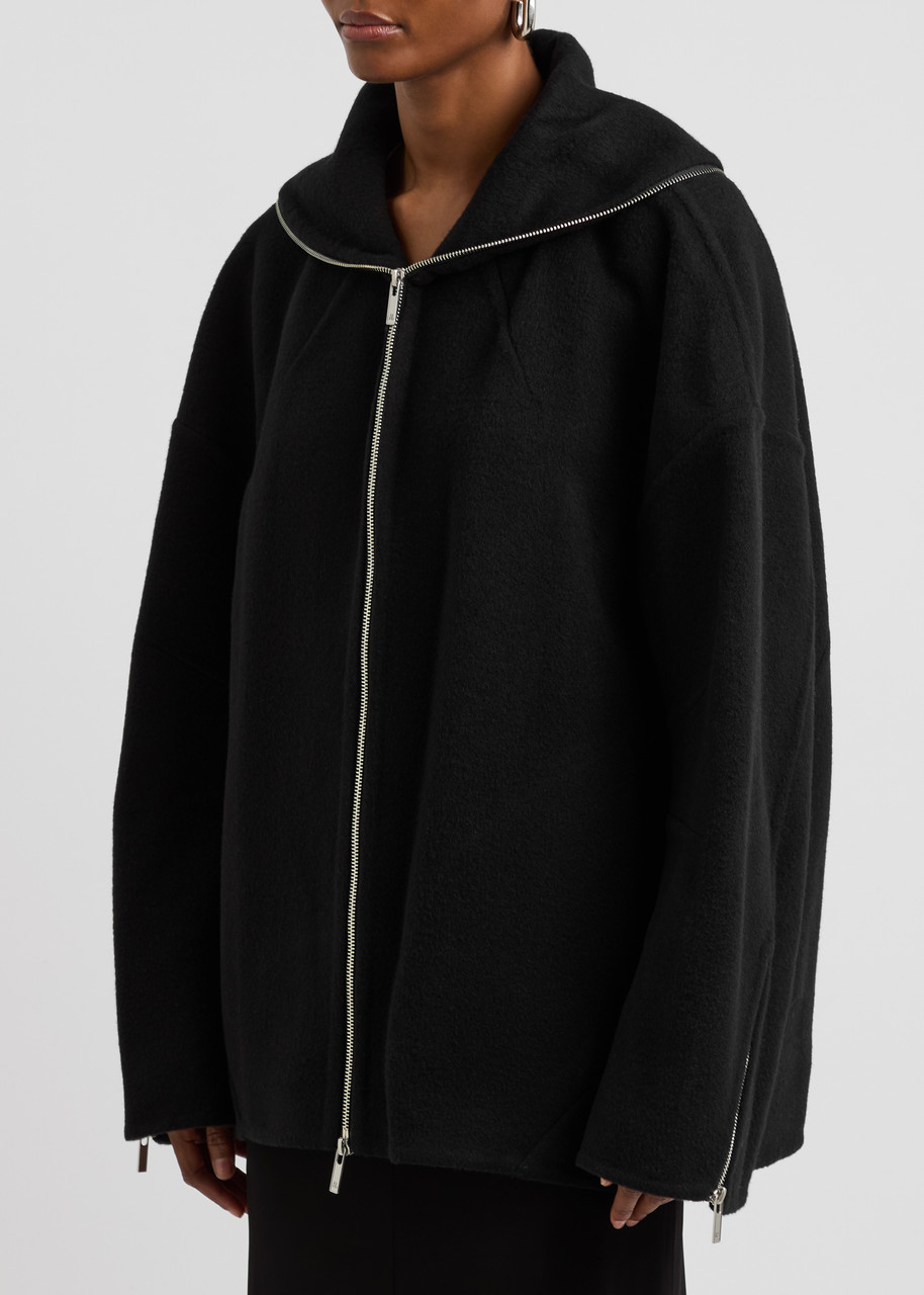  Helmut Lang Wool Jacket - Black - M (uk12 / M) 