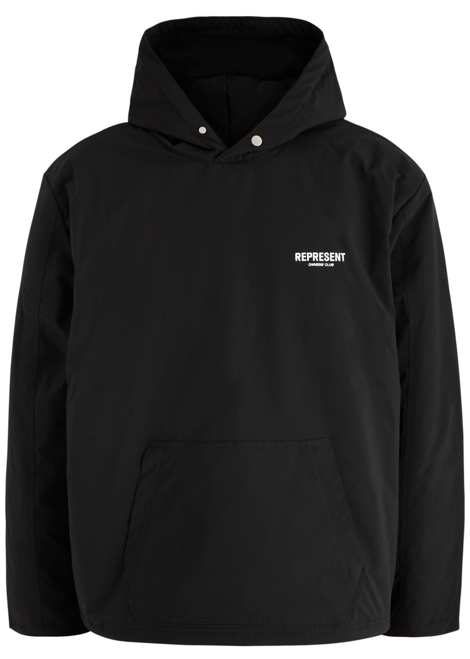 Represent Owners' Club Hooded Shell Jacket - Black - L