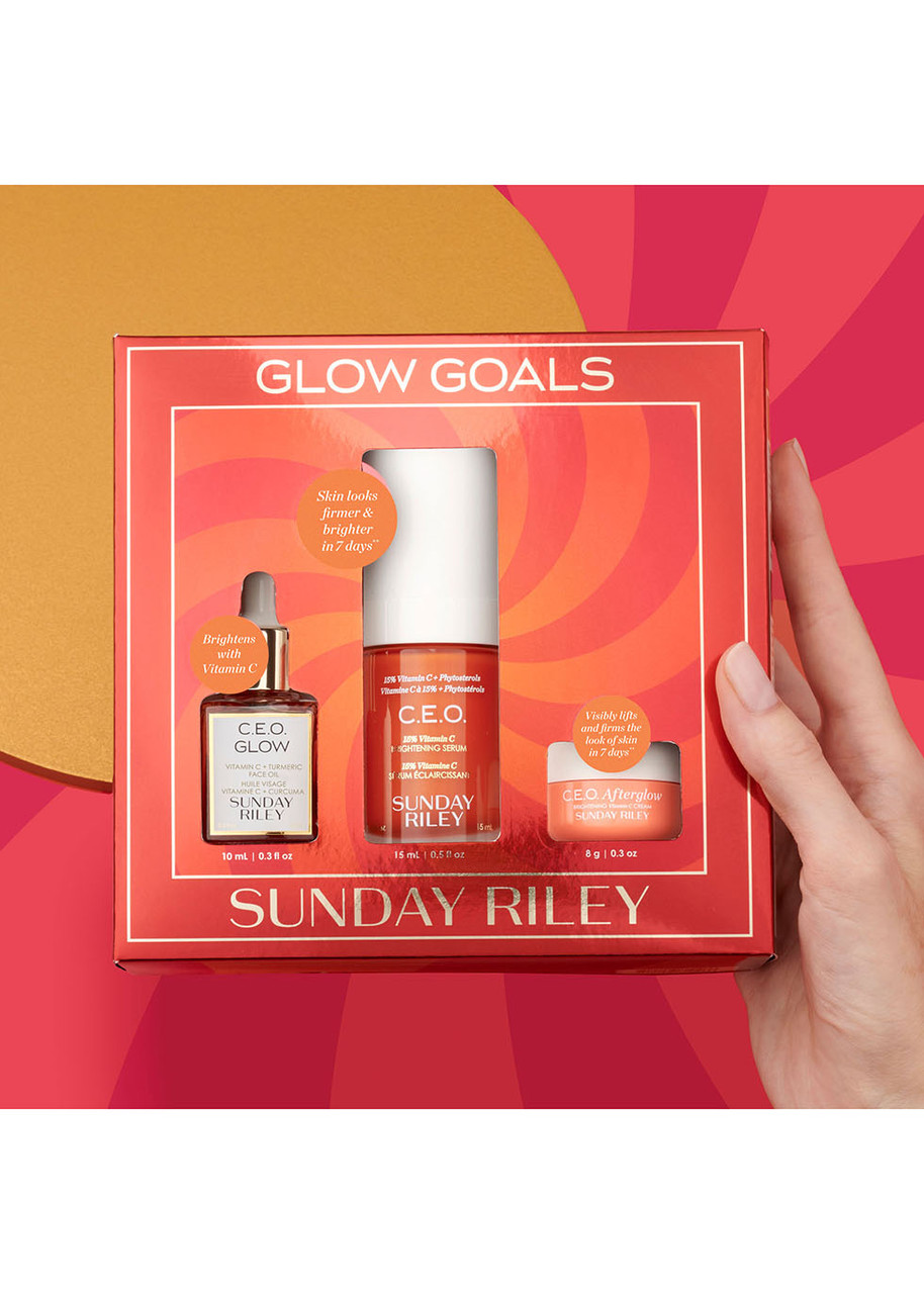  Sunday Riley Glow Goals Set 