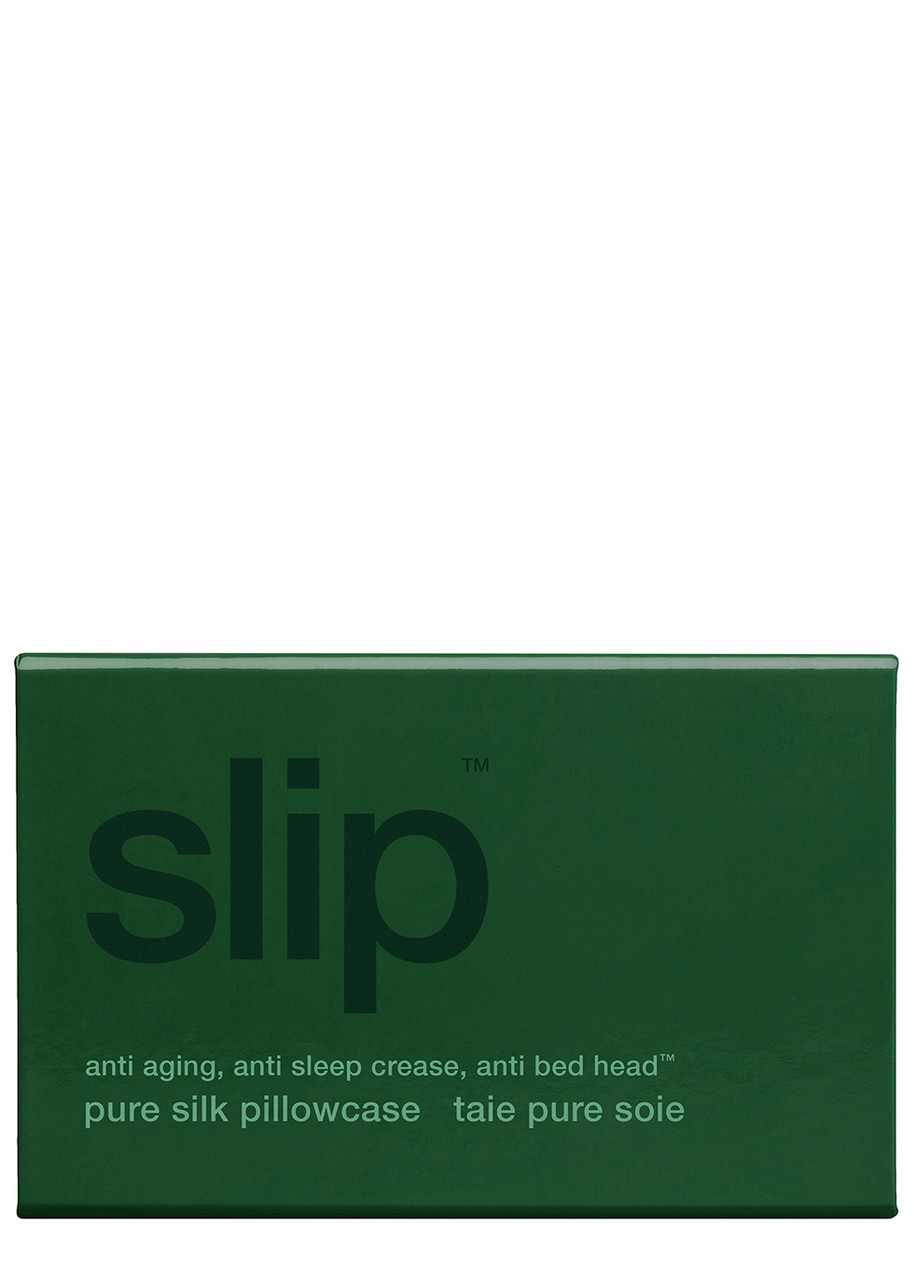  Slip Pure Silk Queen Pillowcase - Moss Green 