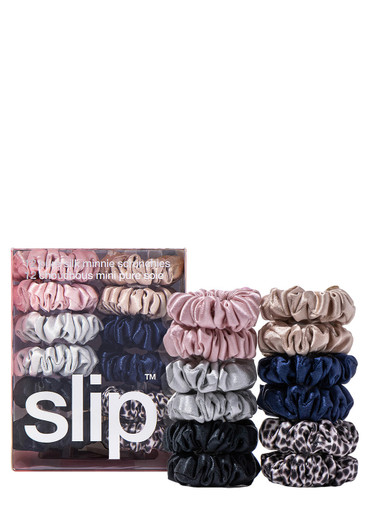 Slip Slip Pure Silk Minnie Scrunchies - Classic