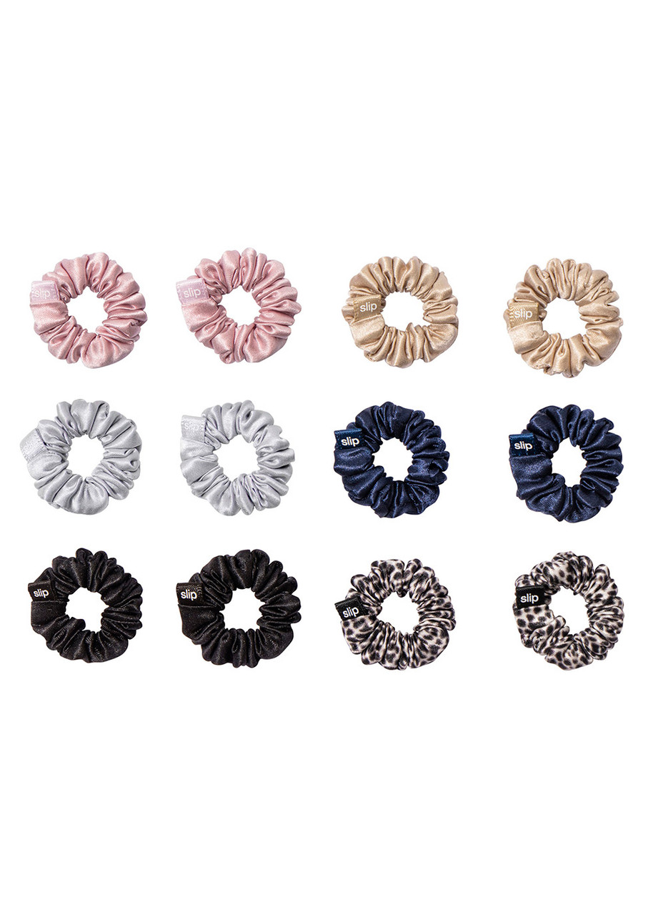 Slip Pure Silk Minnie Scrunchies In Classic