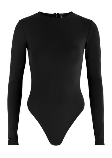 セットアップ ENTIRE STUDIOS BLACK NYLON-BLEND BODYSUIT ENTIRE STUDIOS Stretch-nylon bodysuit | Harvey Nichols