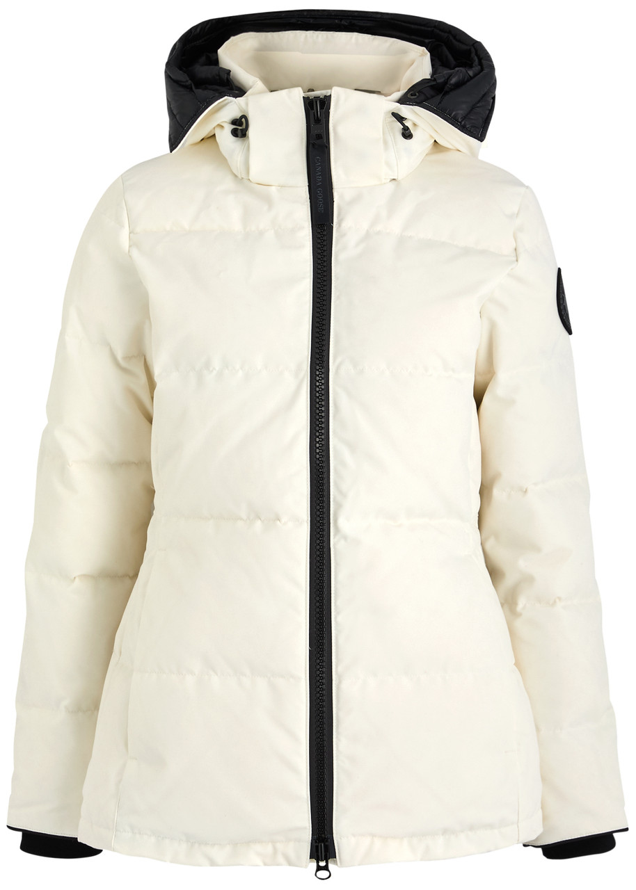 Canada Goose Chelsea Quilted Arctic-tech Parka Coat - White - L (UK14 / L)