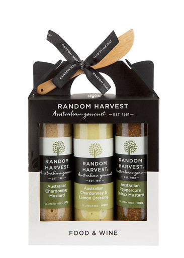 Random Harvest Food & Wine Condiment Trio Gift Pack 440g