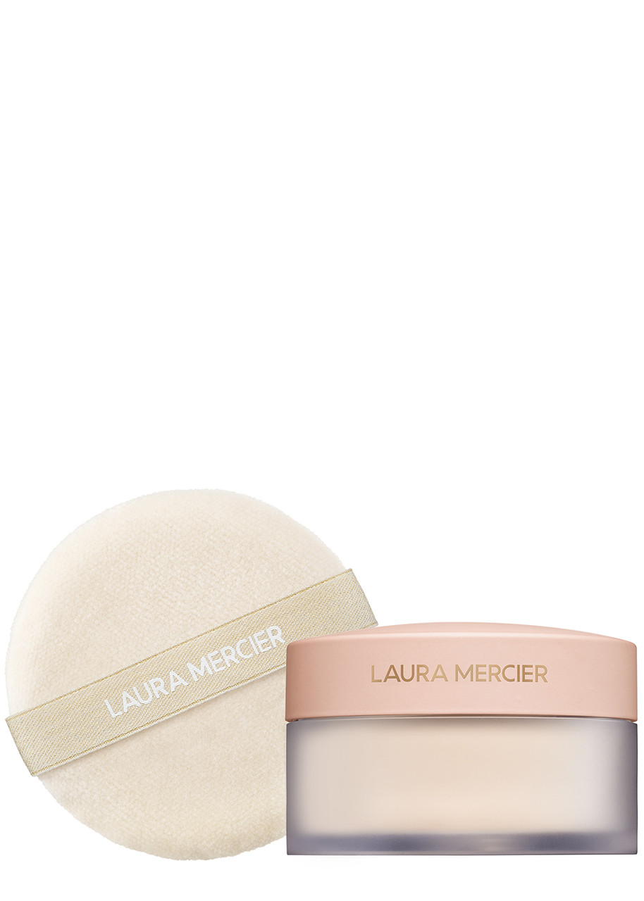  Laura Mercier Divinely Flawless Ultra Blur Translucent Loose Setting Powder & Velour Puff - Ult Blur Translucent 