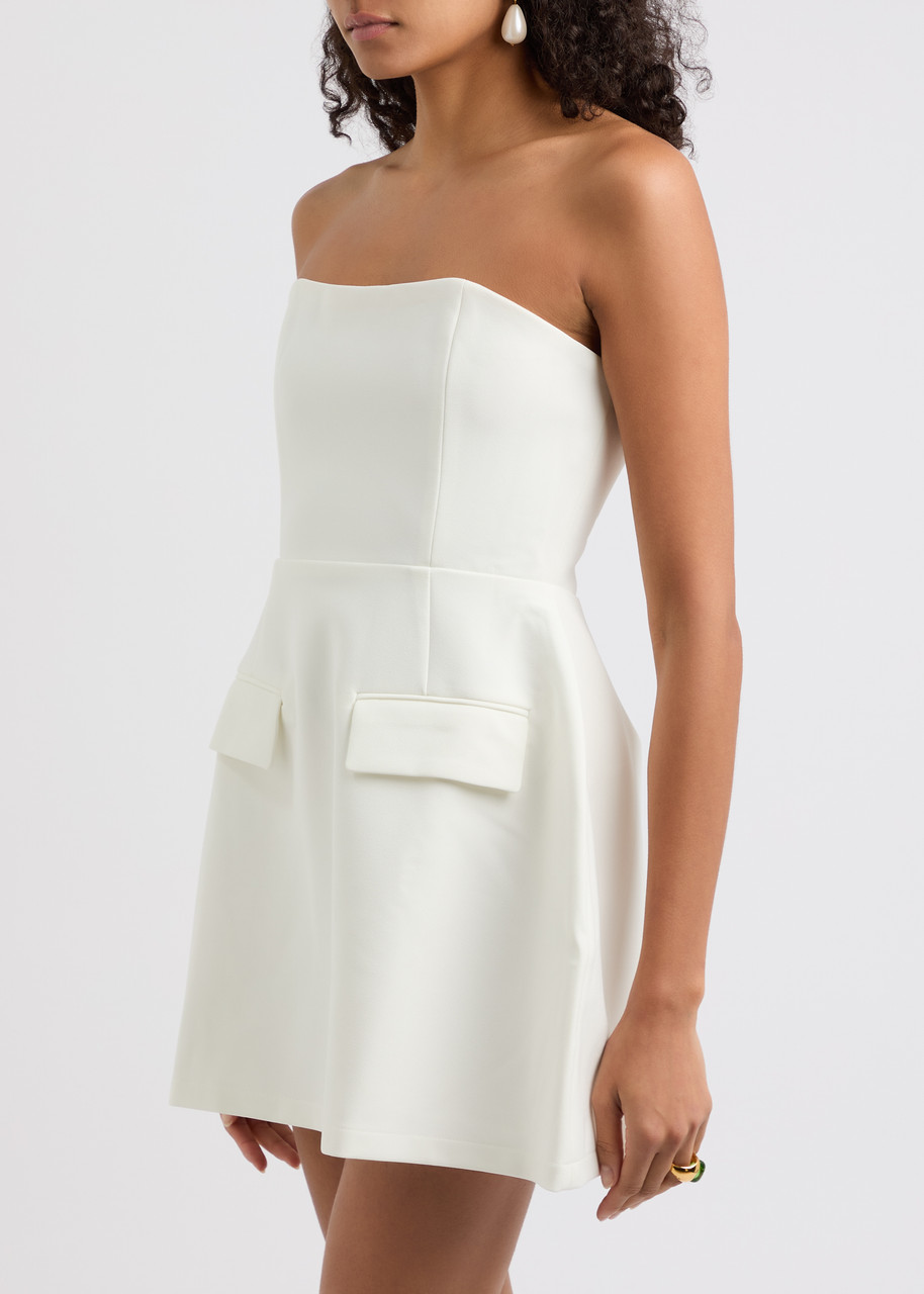 Odd Muse The Ultimate Muse Strapless Mini Dress In White