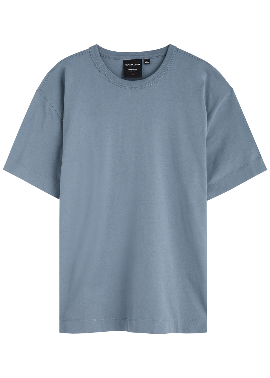 Canada Goose Gladstone Cotton T-shirt – Light Blue – L Canada Goose Gladstone Cotton T-shirt – Light Blue – L