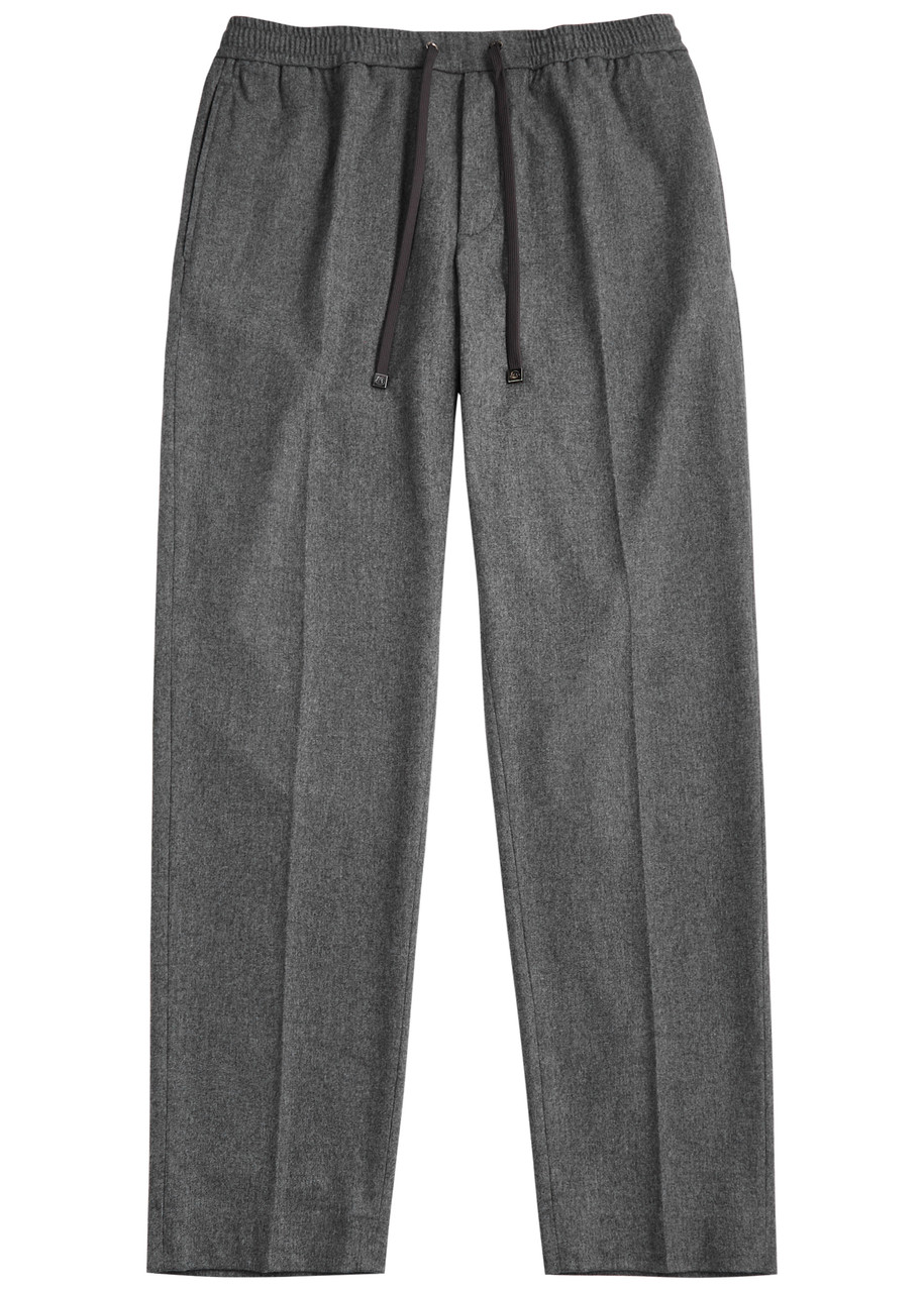Moncler Straight-leg Woven Trousers - Grey - 46 (IT46/ S)