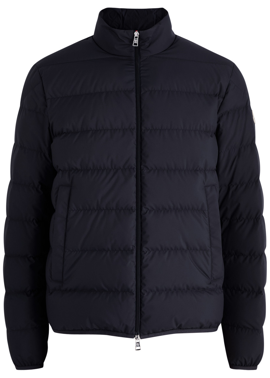 Moncler Baudinet Quilted Shell Jacket - Navy - 4 (UK42 /xl)