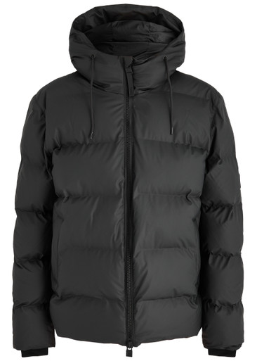 RAINS: Alta quilted waterproof coat