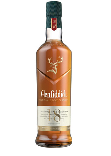 Glenfiddich 18 Year Old Single Malt Scotch Whisky