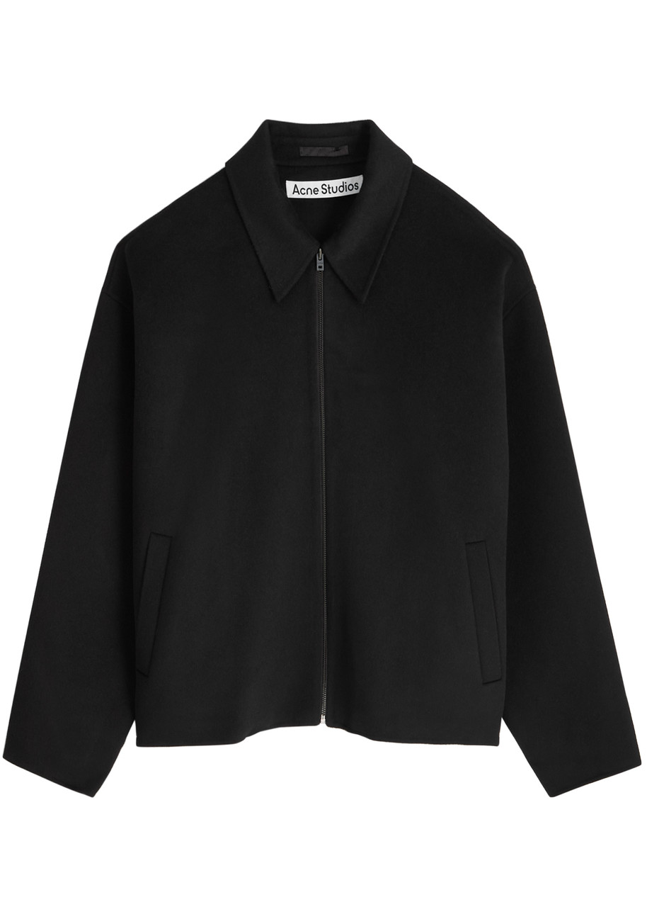 Acne Studios Wool Overshirt - Black - 50 (IT50 / L)