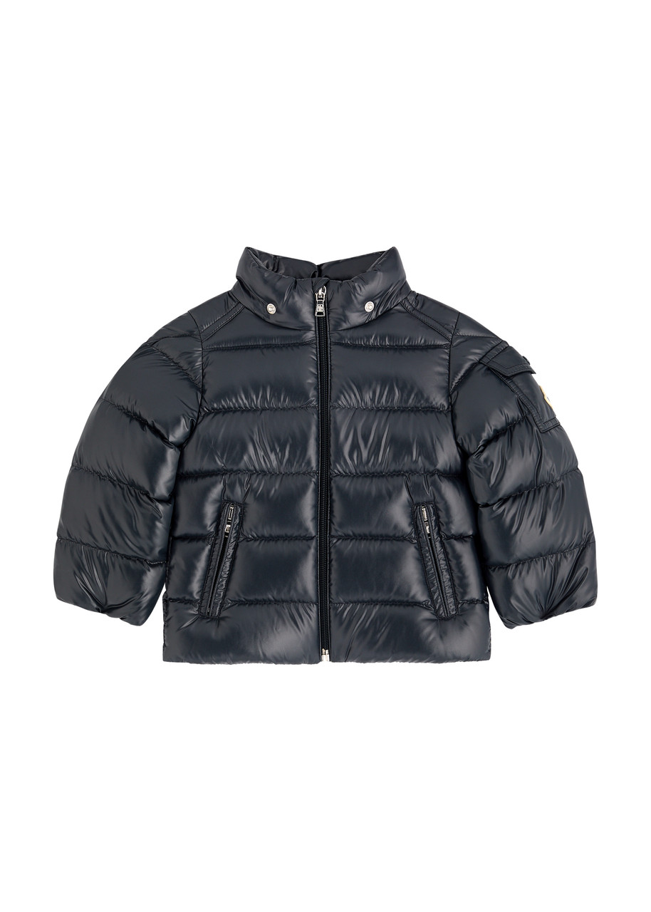 Moncler Maya Down Jacket In Blue Dark