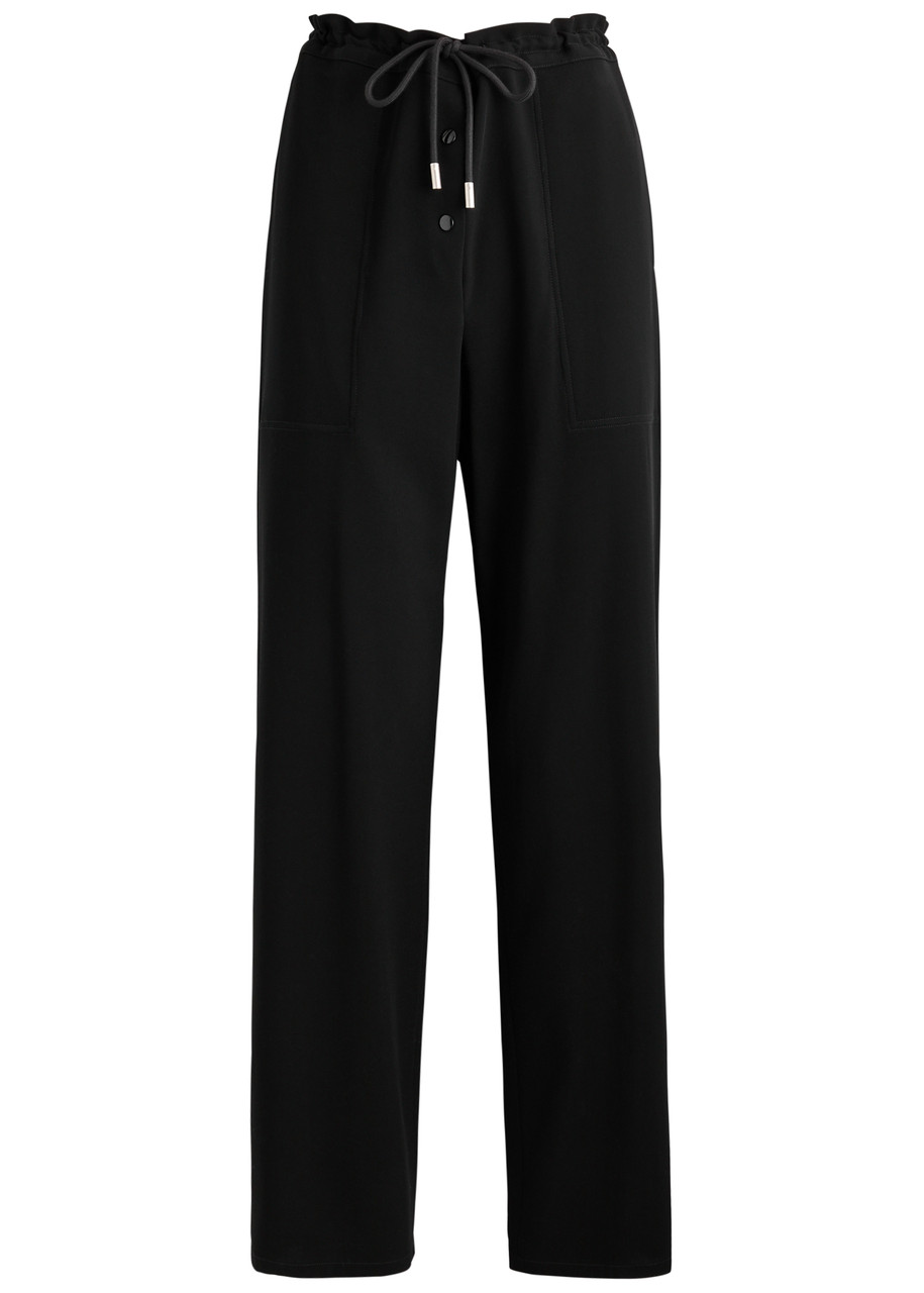 The Row Bonnette Straight-leg Wool-blend Trousers - Black - 4 (UK8 / S)