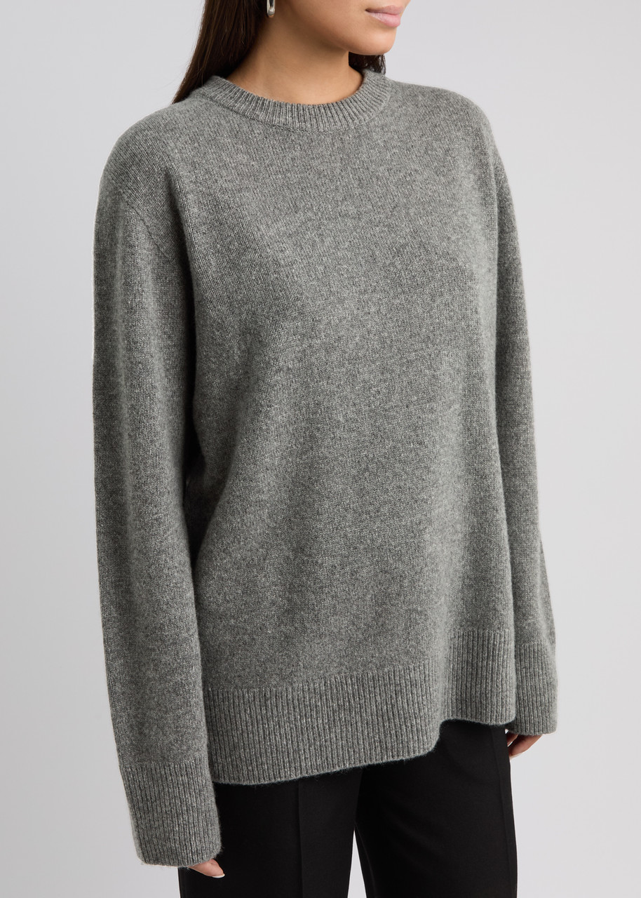 The Row Sibem Wool-blend Jumper In Grey