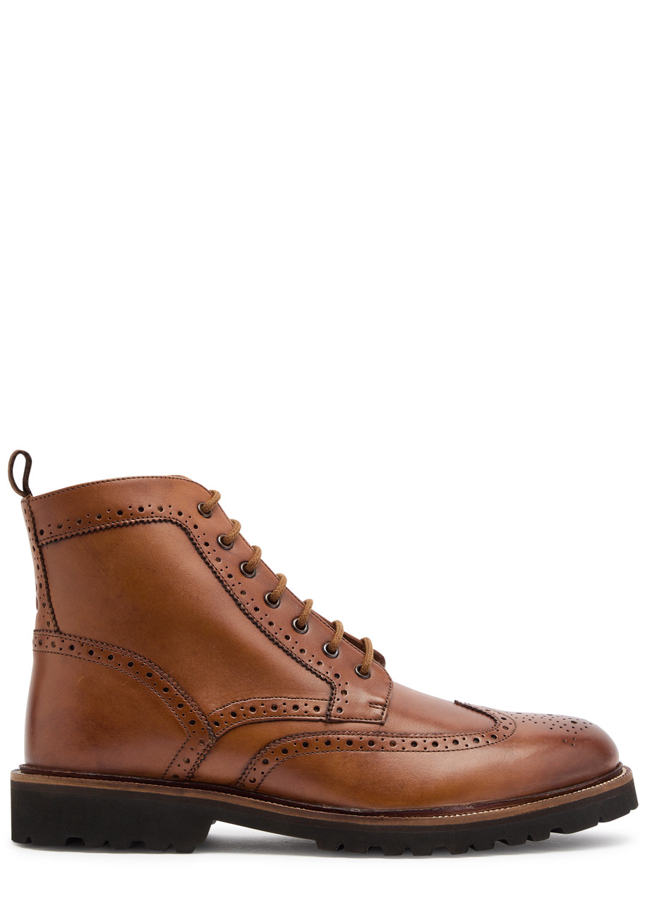Oliver Sweeney Milbrook Leather Ankle Boots - Brown - 9 (IT43 / UK9)