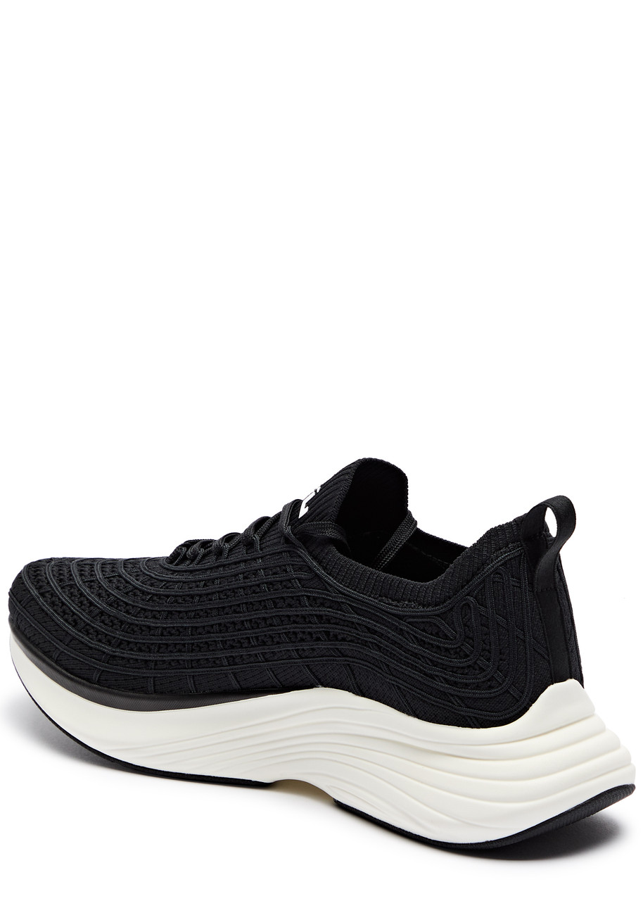 Apl Athletic Propulsion Labs Zipline Sneaker In Black And White