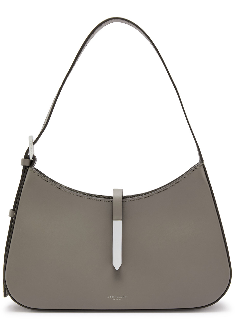 Demellier Tokyo Leather Shoulder bag - Grey - One Size