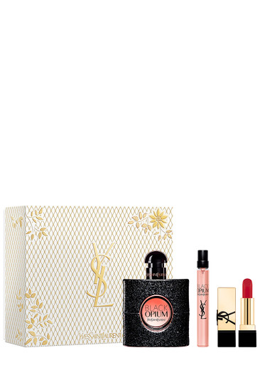 YVES SAINT LAURENT Black Opium Eau De Parfum Deluxe Gift Set 50ml - Main Image