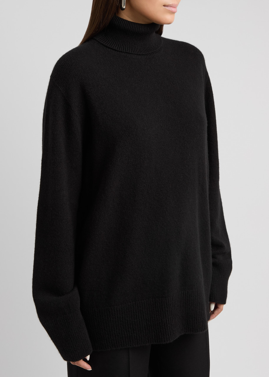  The Row Stepny Wool-blend Jumper - Black - S (uk8-10 / S) 