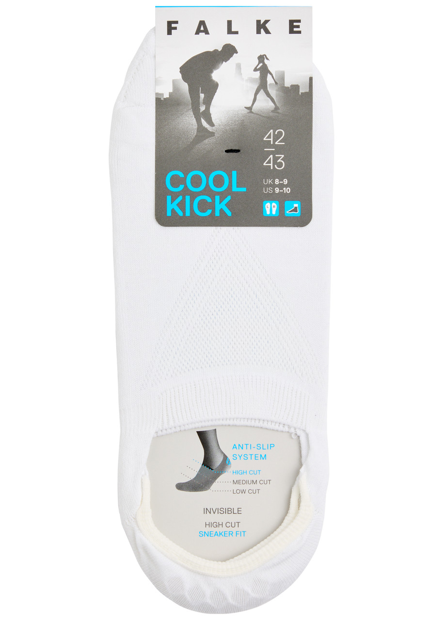Falke Cool Kick Jersey Trainer Socks - White - 39-41 IT39-41)