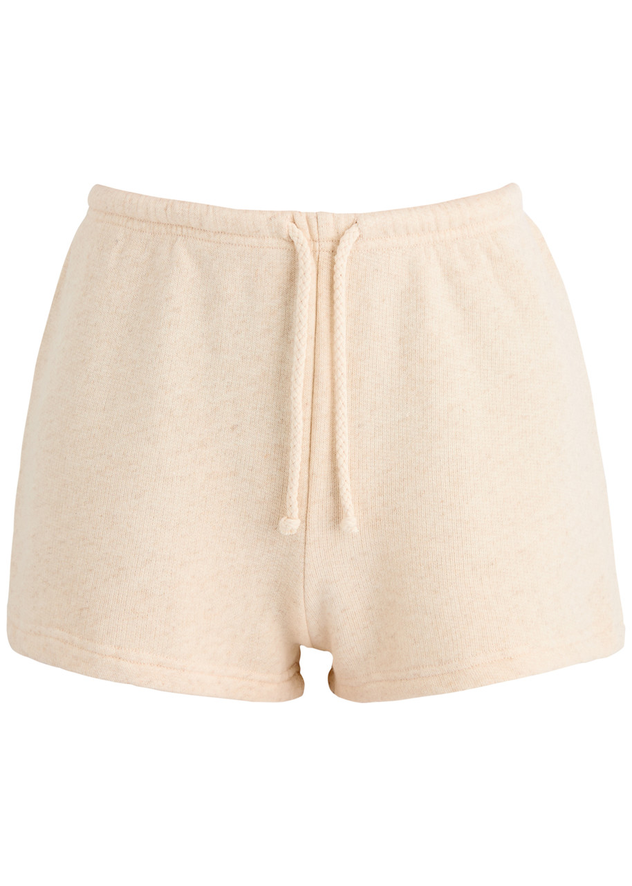 American Vintage Itonay Cotton-blend Shorts In Cream