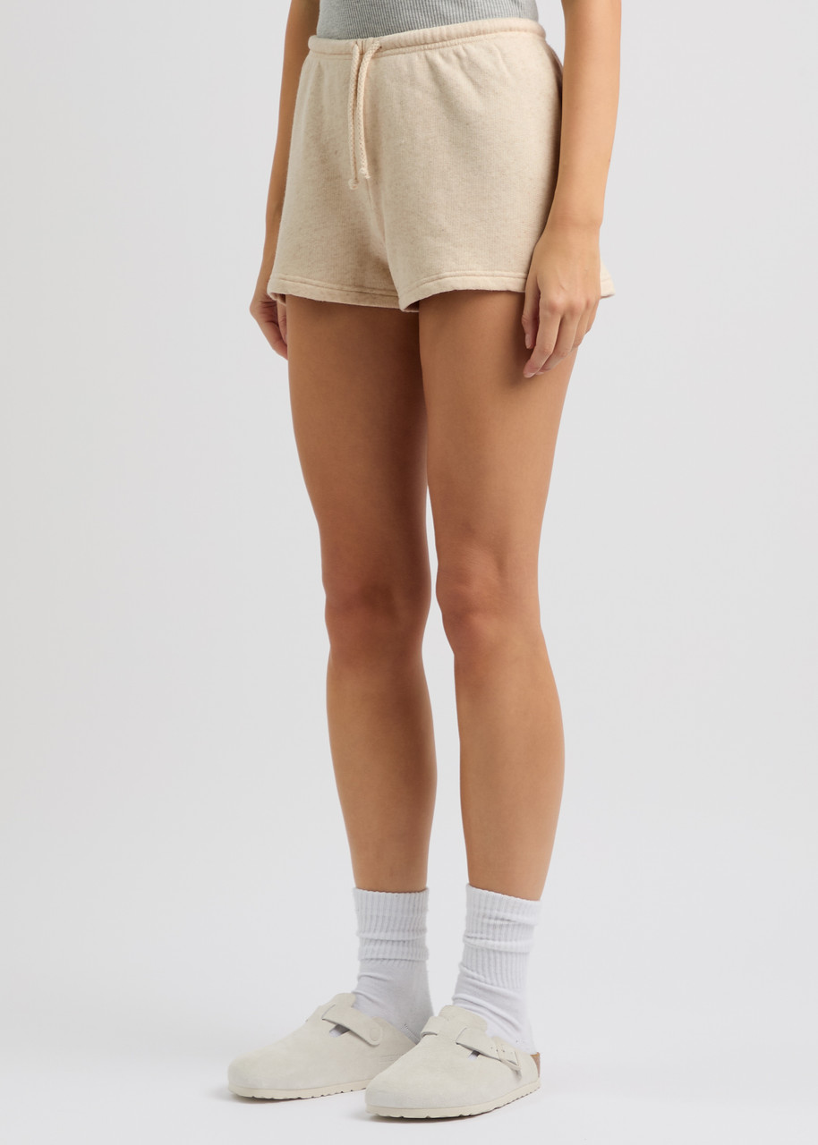 American Vintage Itonay Cotton-blend Shorts In Cream